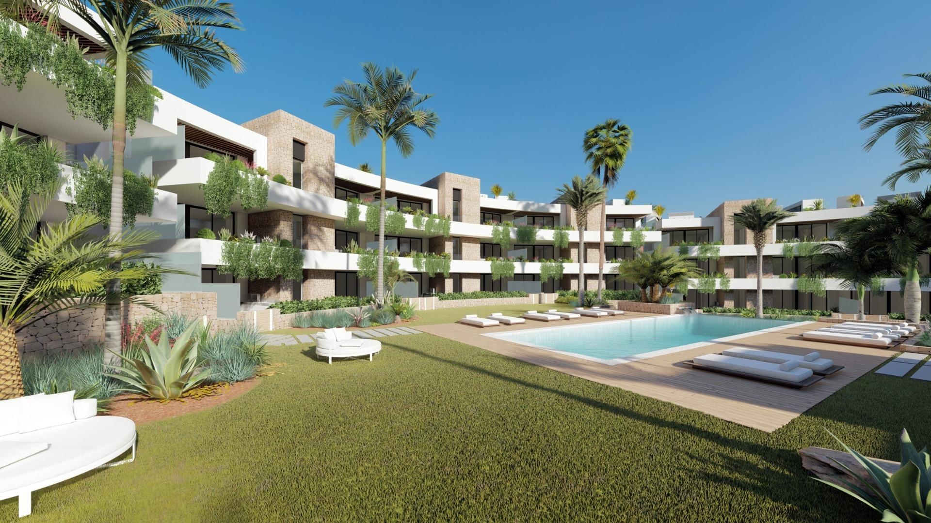 Nieuw gebouw - Appartement - La Manga Club - Las Orquideas