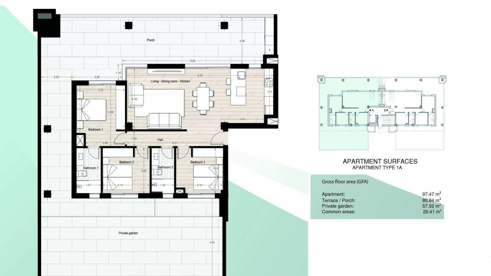Nieuw gebouw - Appartement - Los Alcazares - Los Narejos