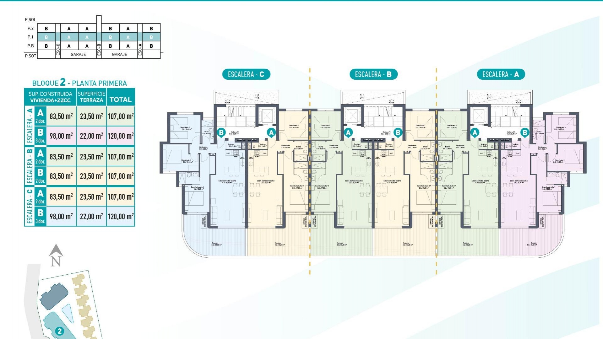 Nieuw gebouw - Appartement - Los Alcazares - Serena Golf