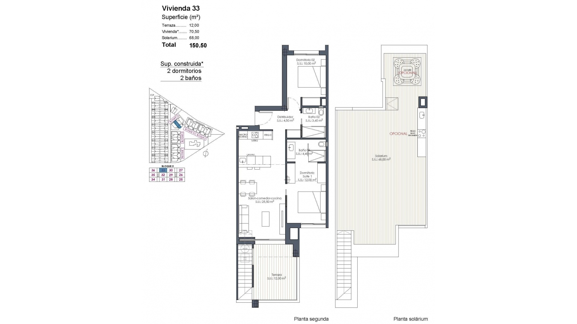 Nieuw gebouw - Appartement - Los Alcazares - Serena Golf