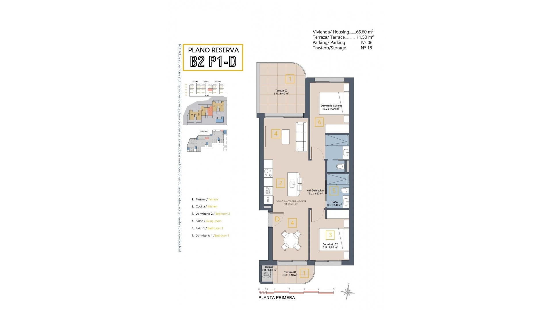 Nieuw gebouw - Appartement - Los Alcazares - Serena Golf