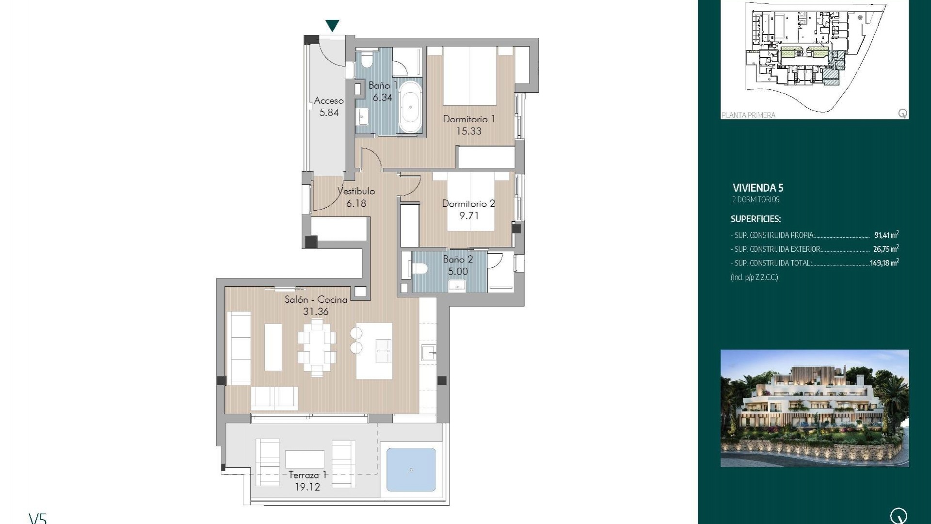 Nieuw gebouw - Appartement - Marbella - Golf Rio Real