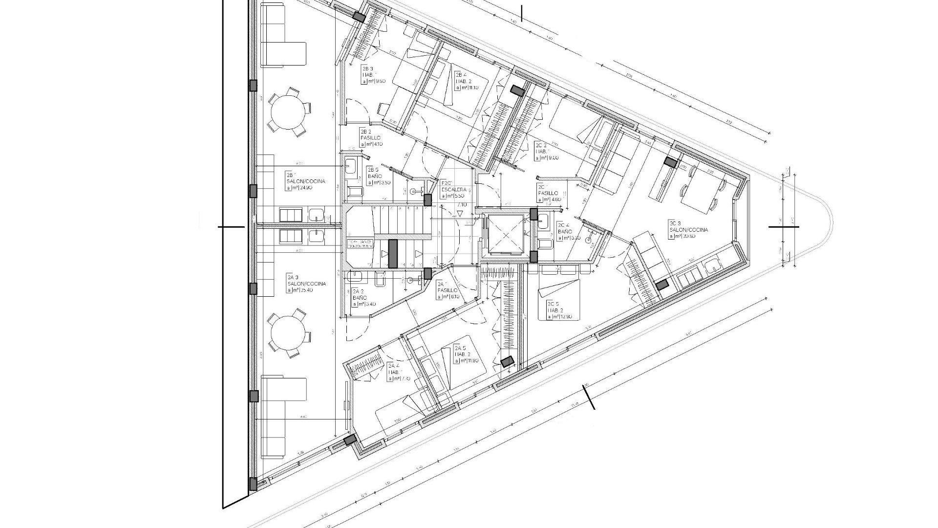 Nieuw gebouw - Appartement - Mazarron - pueblo