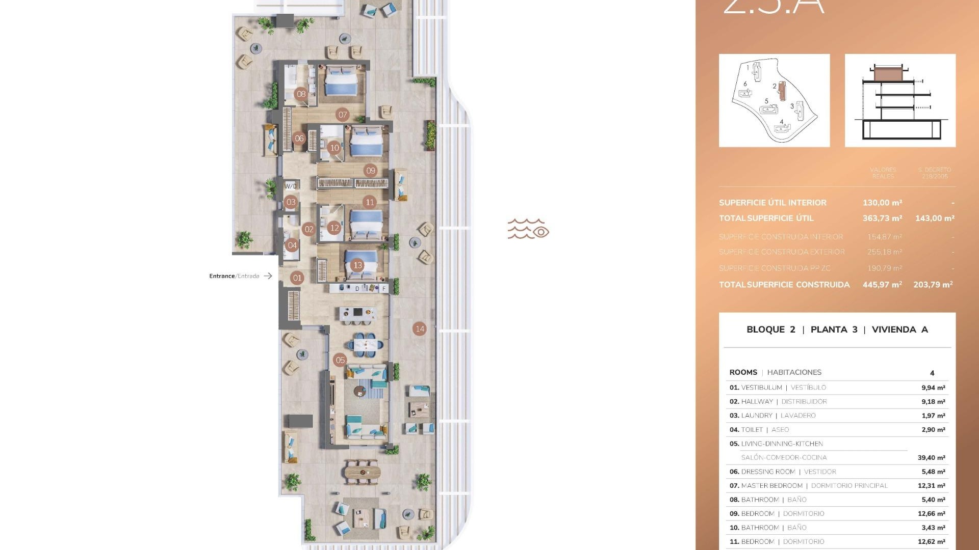 Nieuw gebouw - Appartement - Mijas - Cerrado del Aguila Golf and Resort