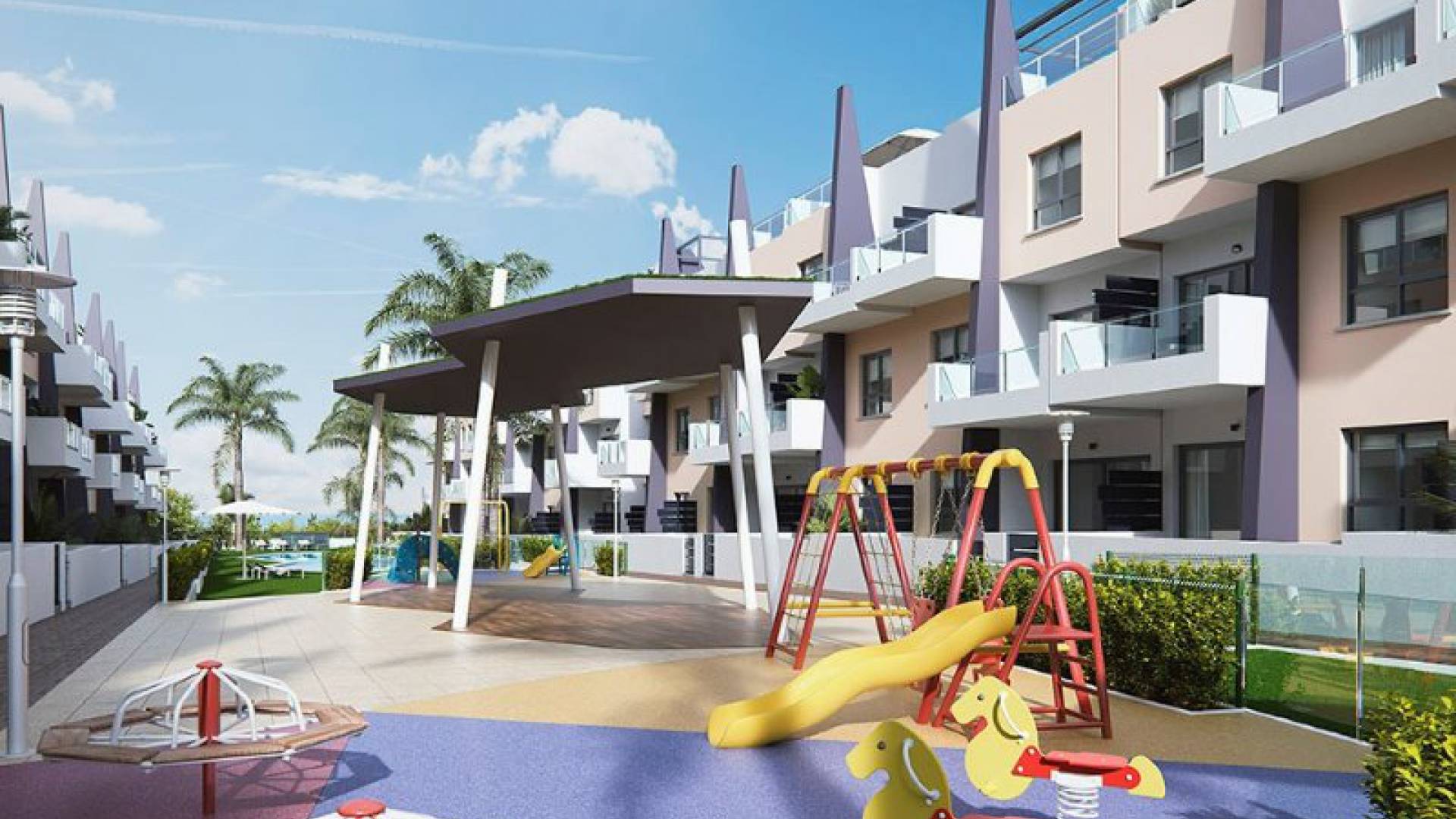 Nieuw gebouw - Appartement - Mil Palmeras - Res. Bianca Beach