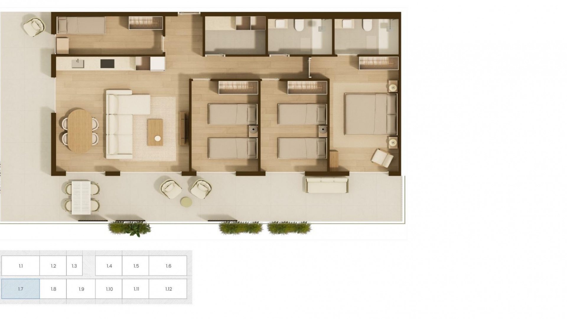 Nieuw gebouw - Appartement - Moncofa - Playa de Moncofa