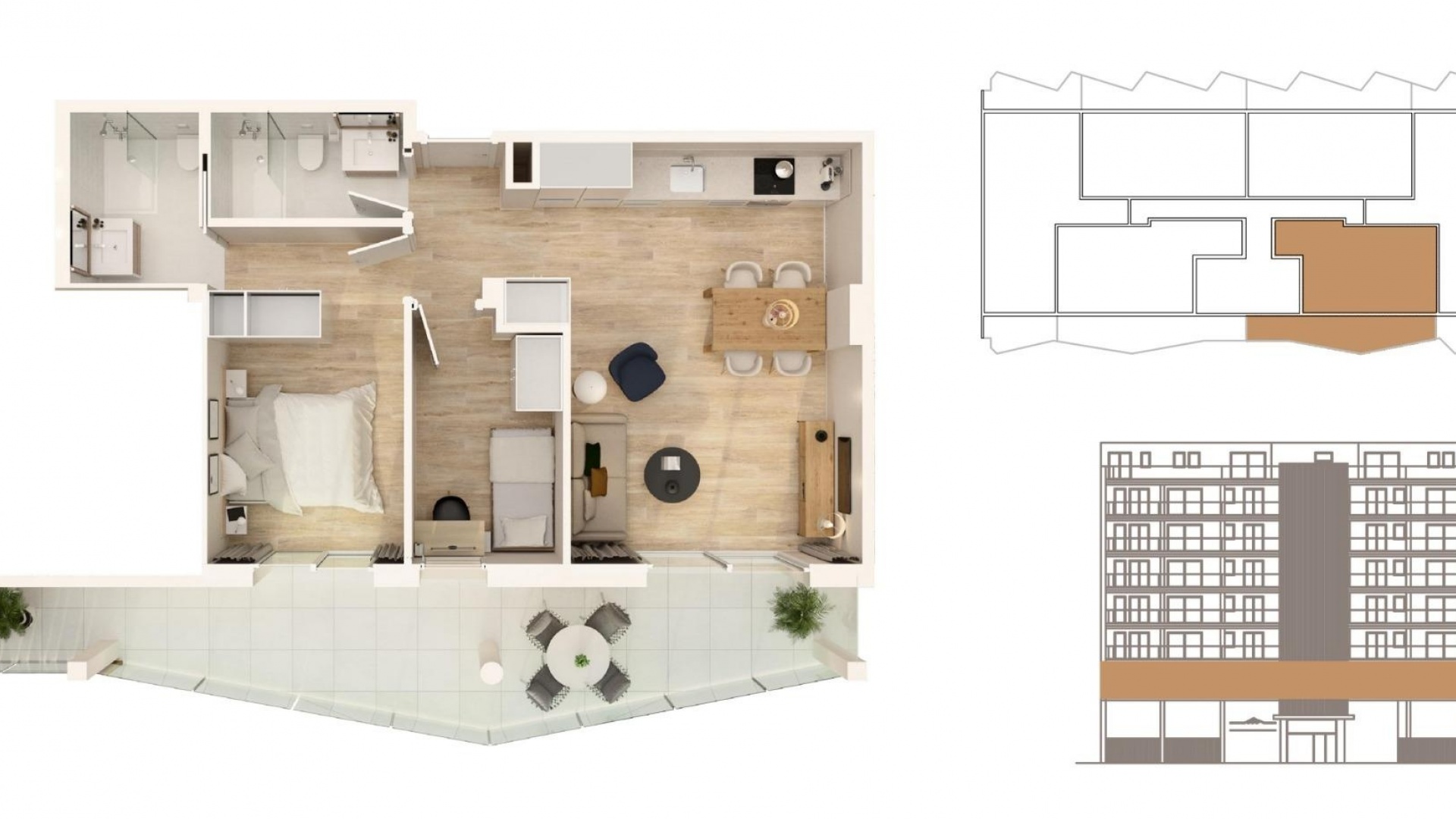 Nieuw gebouw - Appartement - Moncofa - Playa de Moncofa