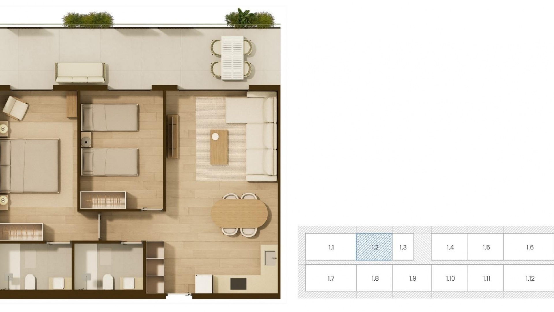 Nieuw gebouw - Appartement - Moncofa - Playa de Moncofa