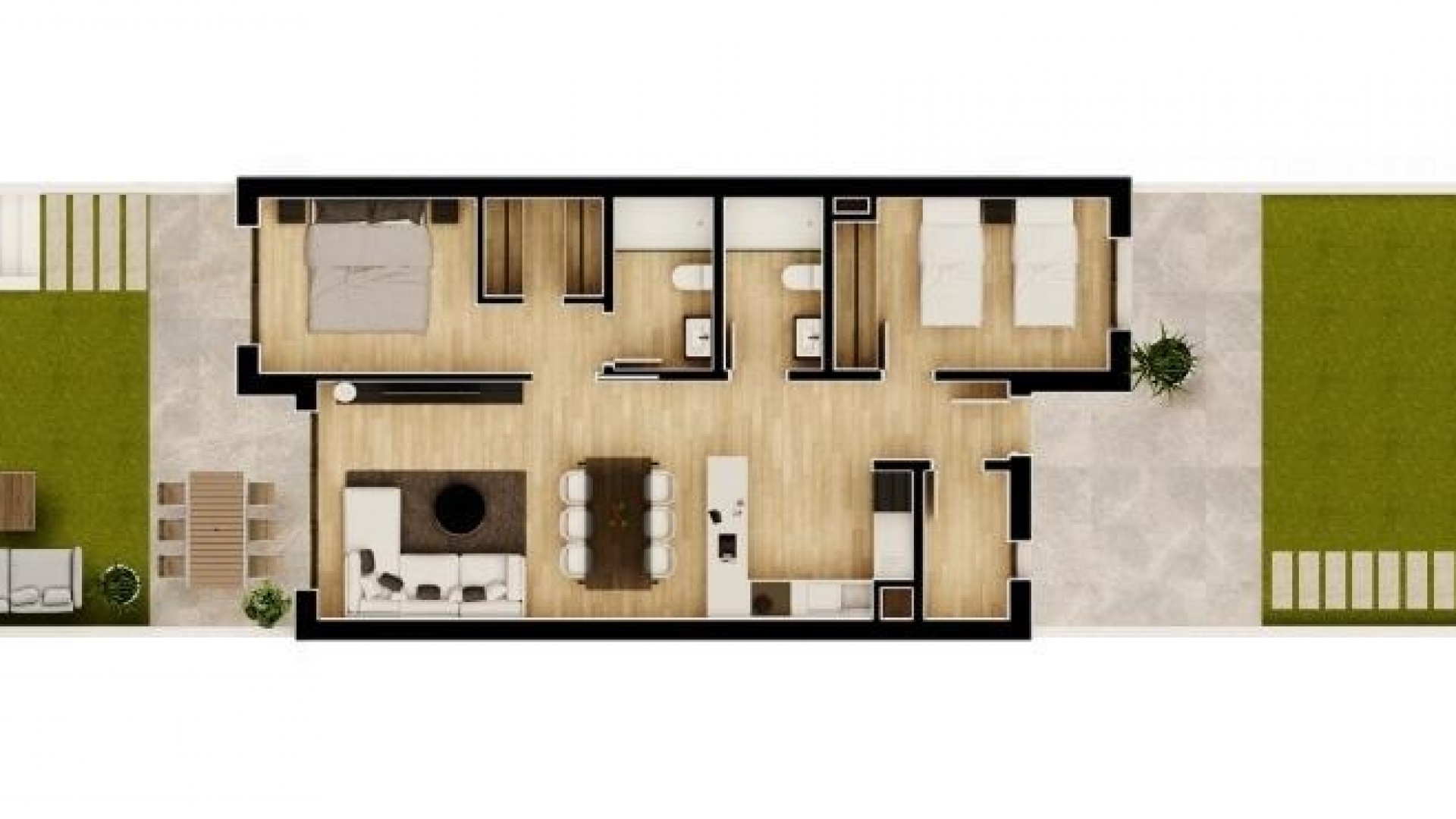Nieuw gebouw - Appartement - Monforte Del Cid - Alenda Golf