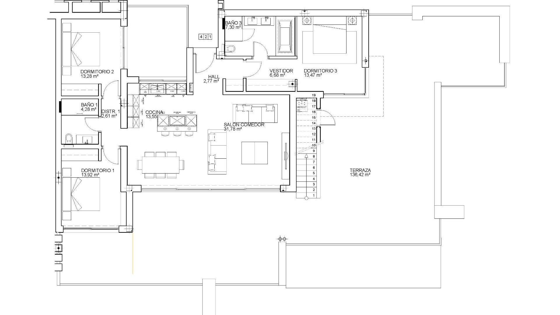 Nieuw gebouw - Appartement - Ojen - El Soto De Marbella