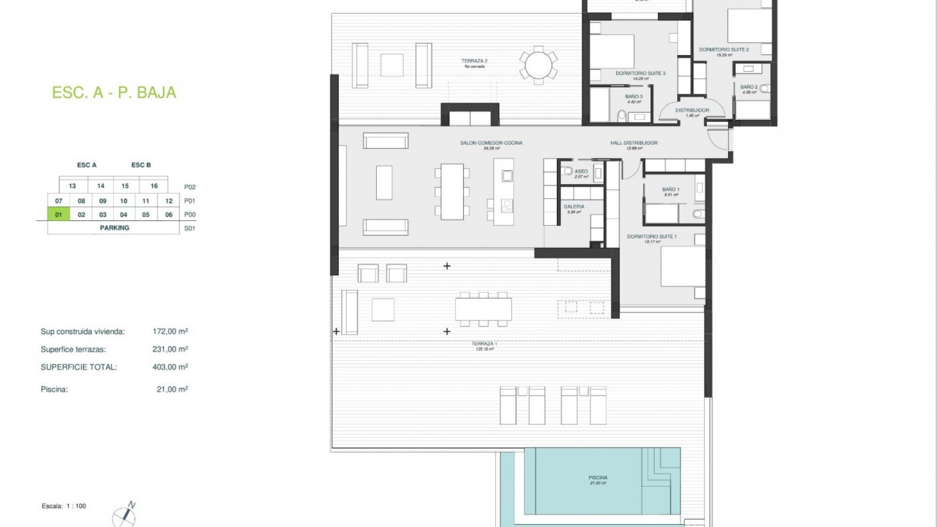 Nieuw gebouw - Appartement - Orihuela - Las Colinas Golf