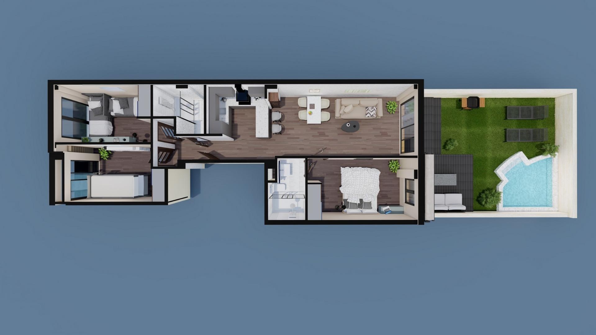 Nieuw gebouw - Appartement - Pilar de la Horadada - pueblo