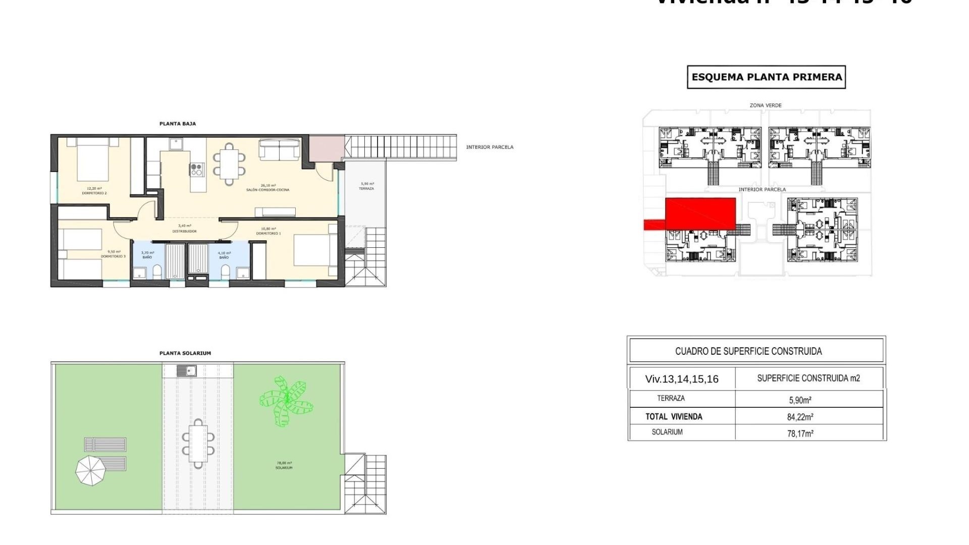 Nieuw gebouw - Appartement - Pilar de la Horadada - pueblo