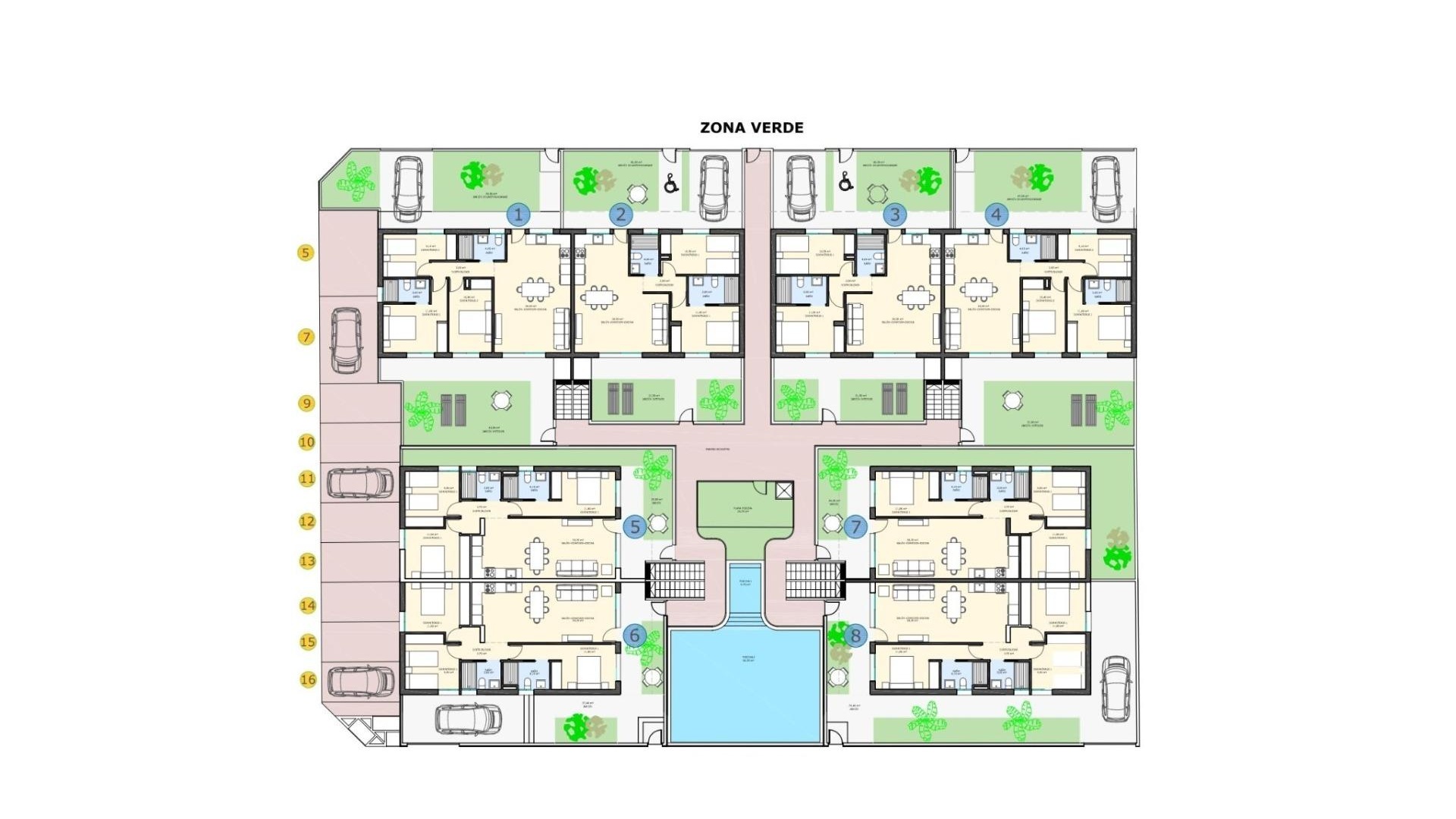 Nieuw gebouw - Appartement - Pilar de la Horadada - pueblo