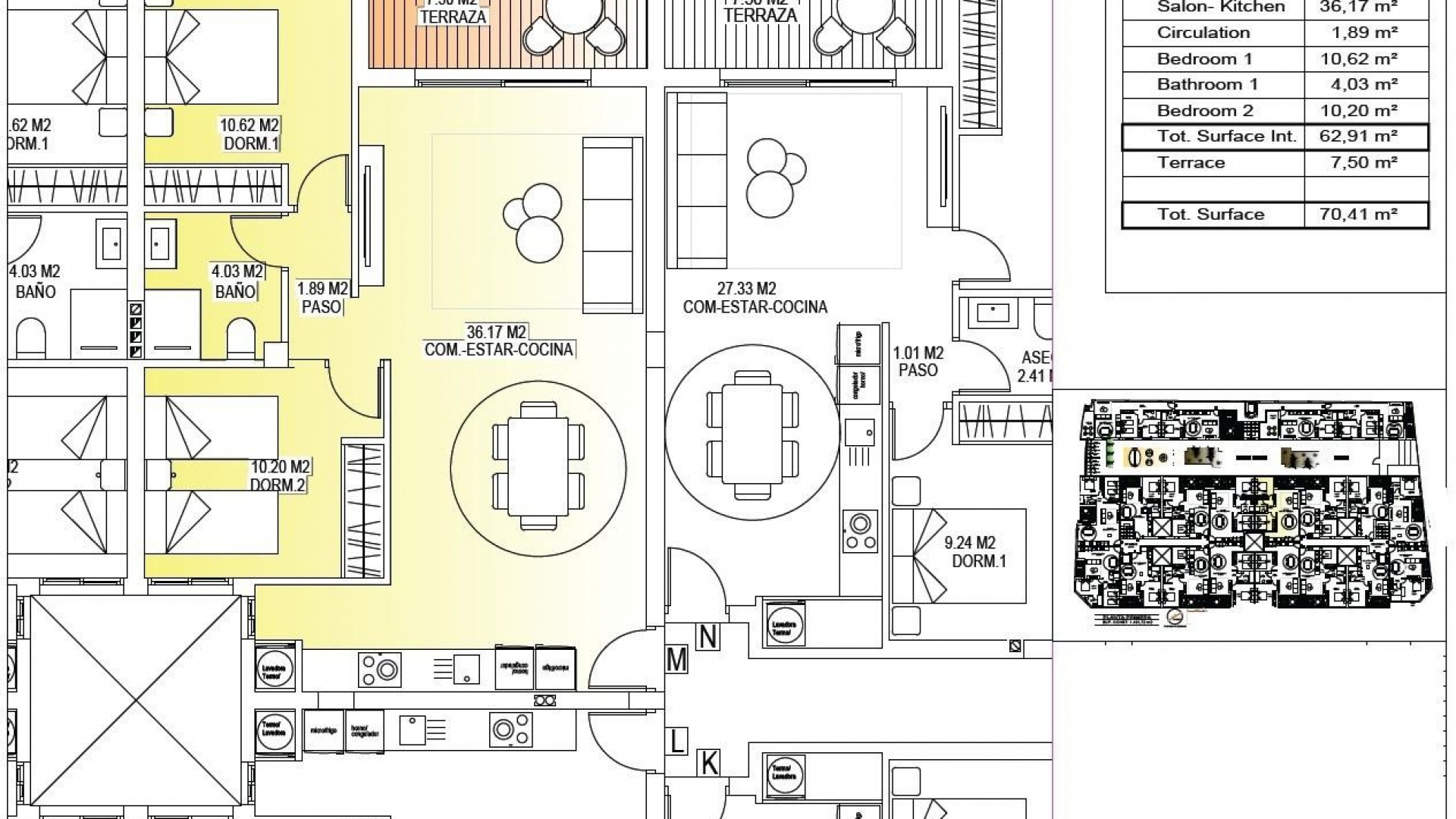 Nieuw gebouw - Appartement - San Miguel de Salinas - Pueblo