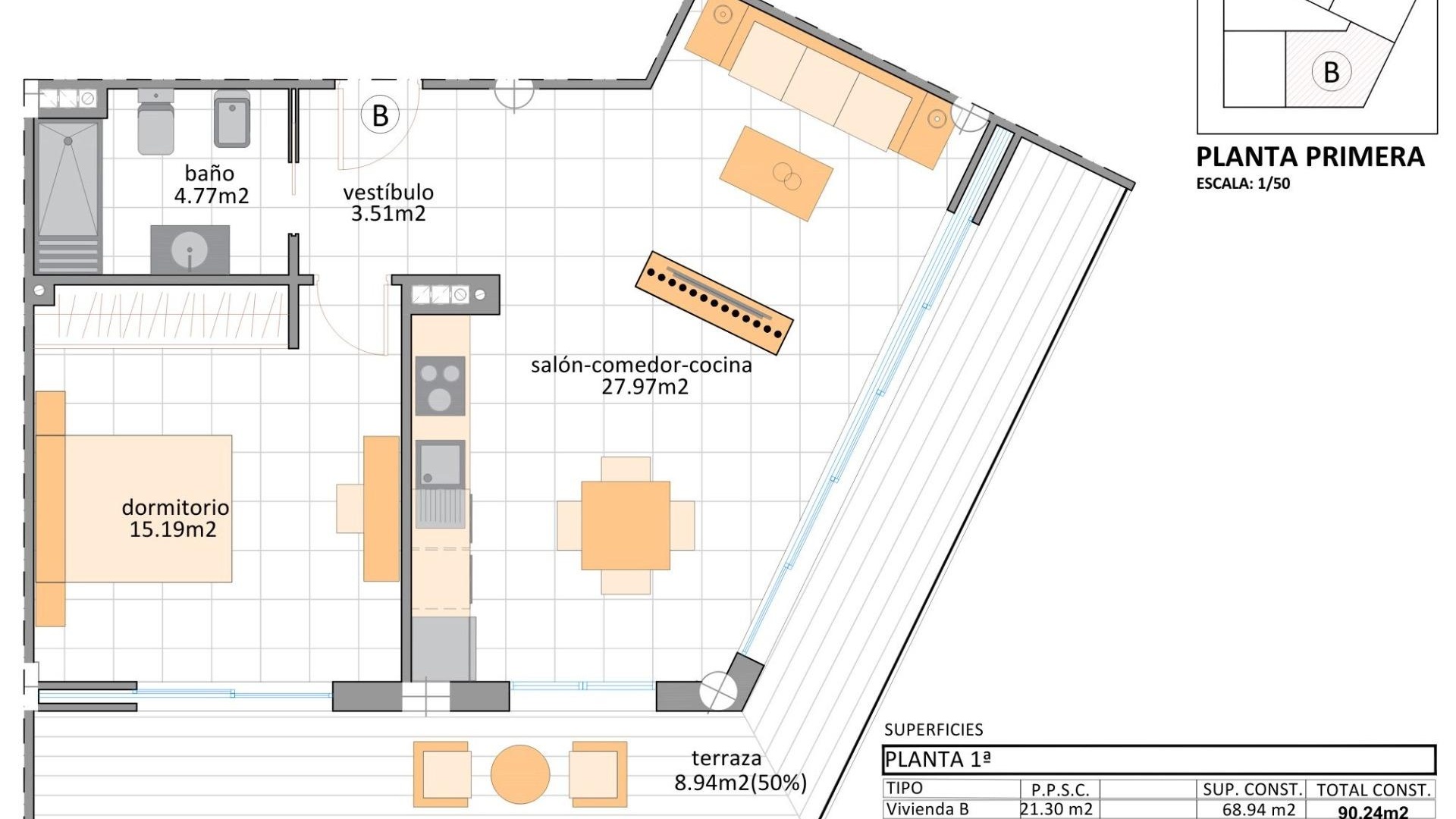 Nieuw gebouw - Appartement - San Pedro del Pinatar - Lo Pagan