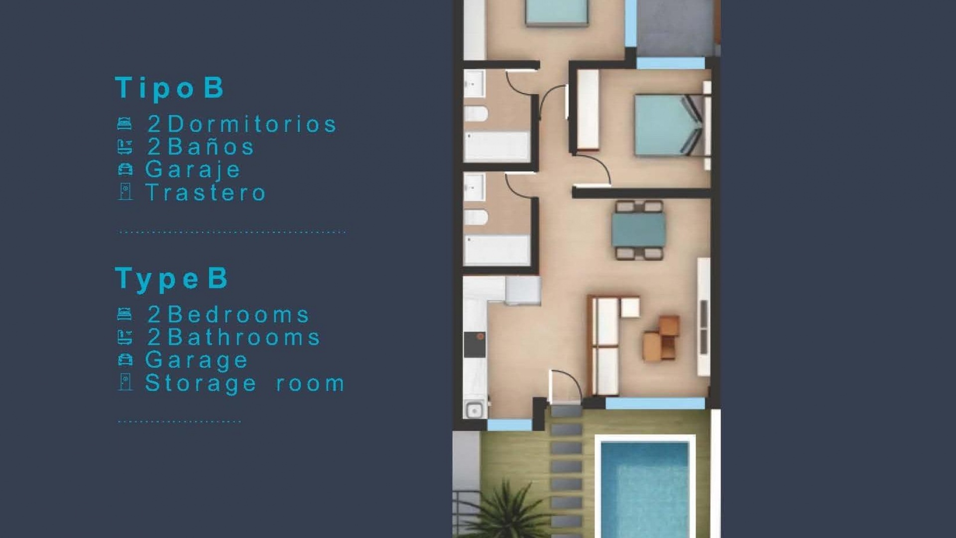 Nieuw gebouw - Appartement - San Pedro del Pinatar - Los Pinos