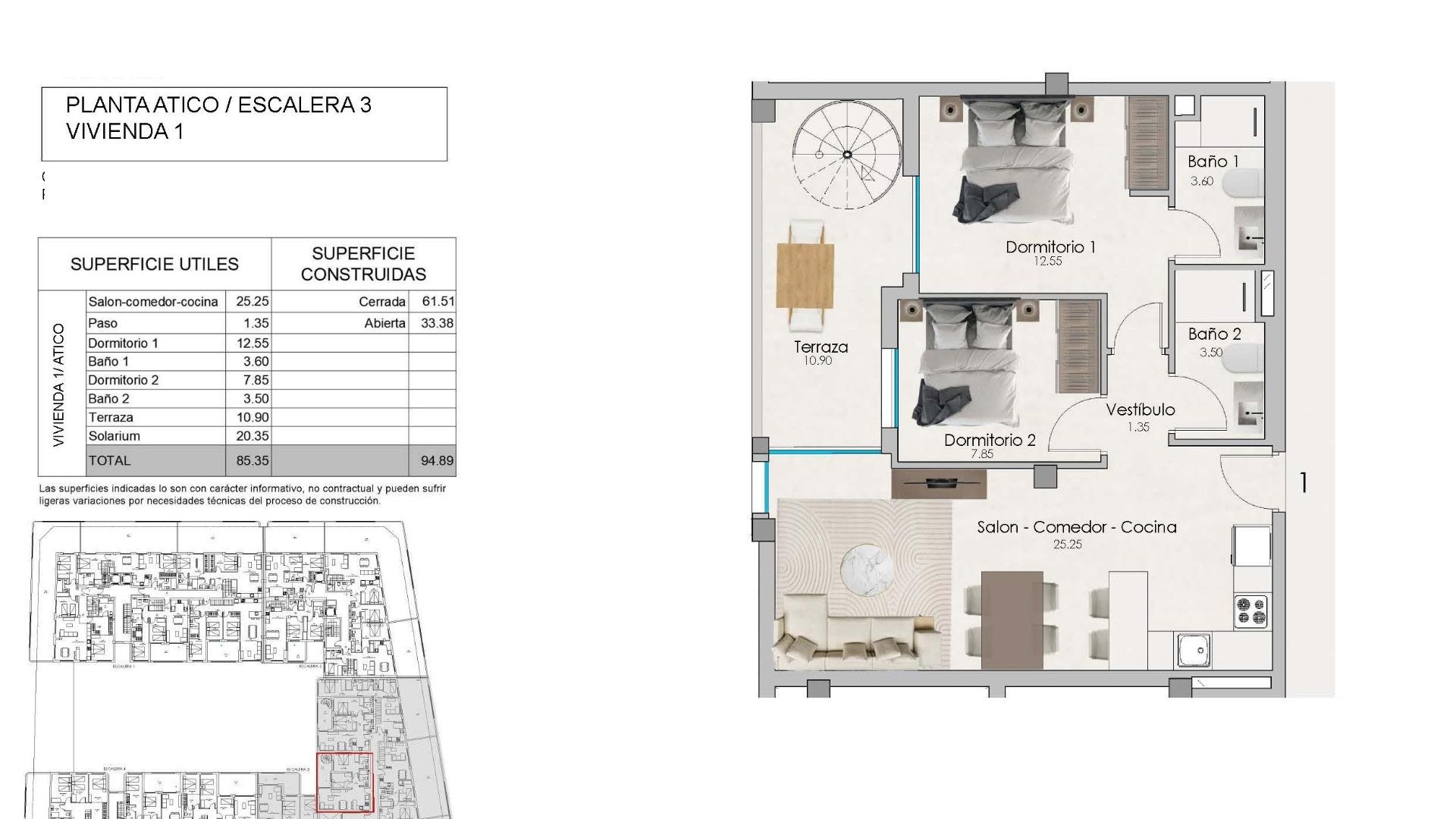 Nieuw gebouw - Appartement - Santa Pola - Eroski