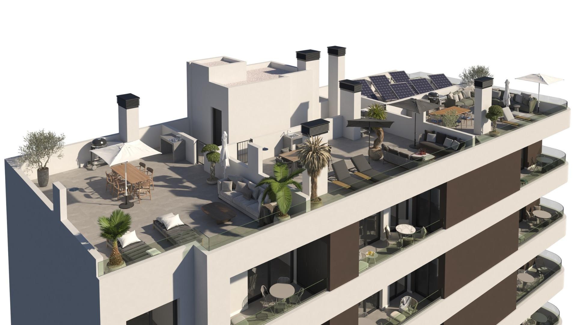 Nieuw gebouw - Appartement - Santa Pola - pueblo