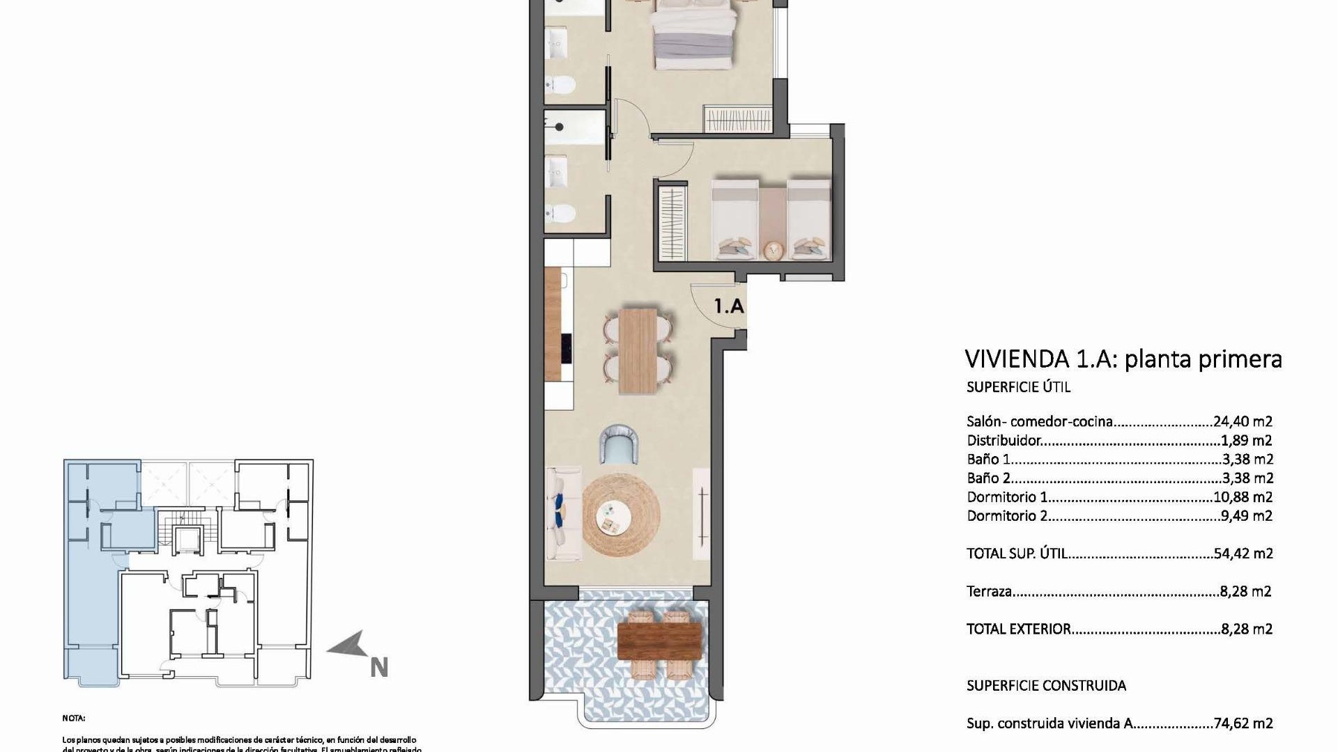 Nieuw gebouw - Appartement - Torre de la Horadada - Costa Blanca South