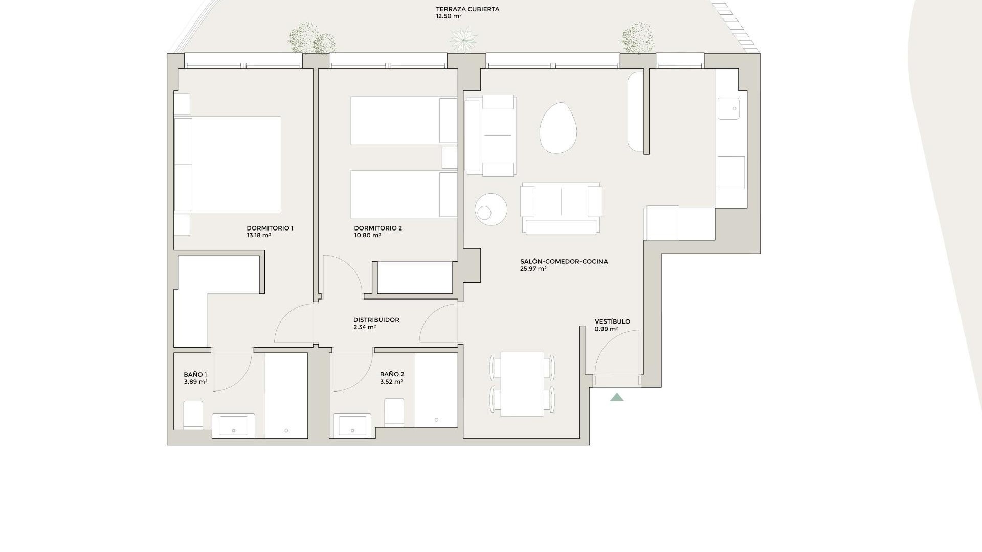 Nieuw gebouw - Appartement - Torremolinos - Playa de La Carihuela