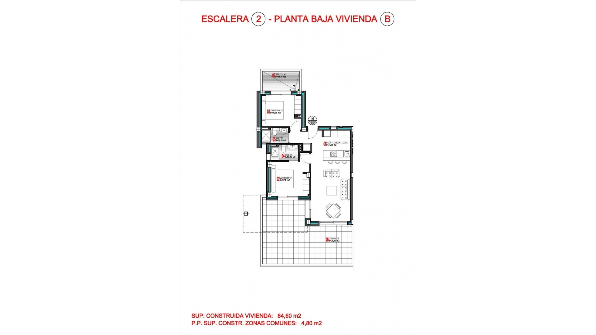 Nieuw gebouw - Appartement - Torrevieja - Aguas Nuevas