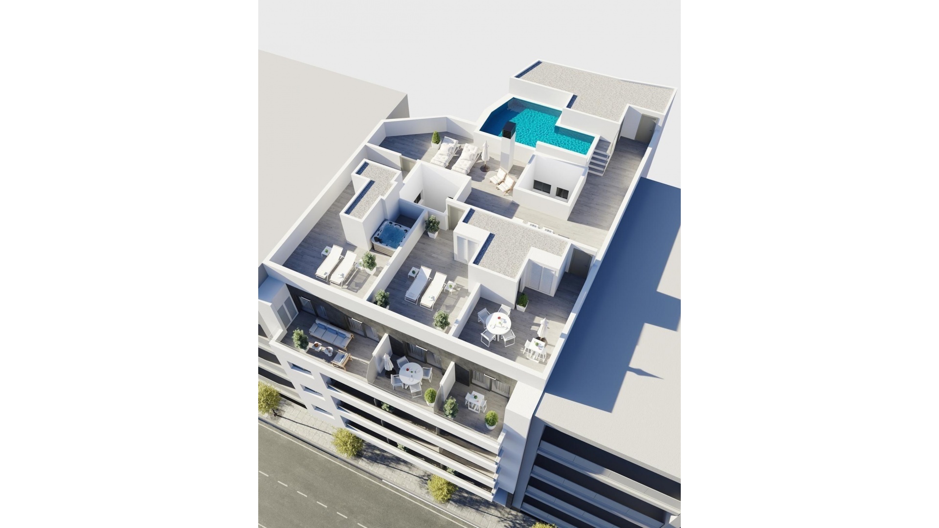 Nieuw gebouw - Appartement - Torrevieja - Centro