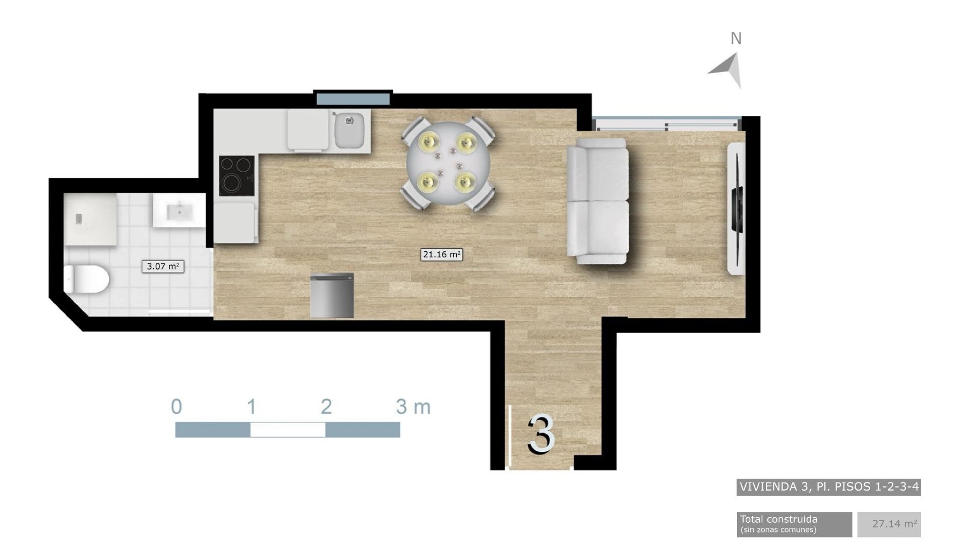 Nieuw gebouw - Appartement - Torrevieja - Centro