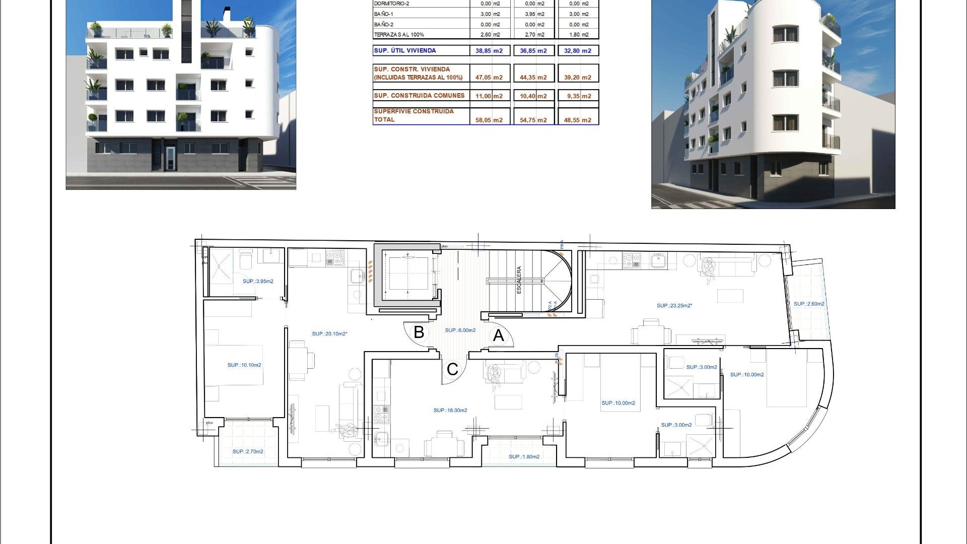 Nieuw gebouw - Appartement - Torrevieja - Centro