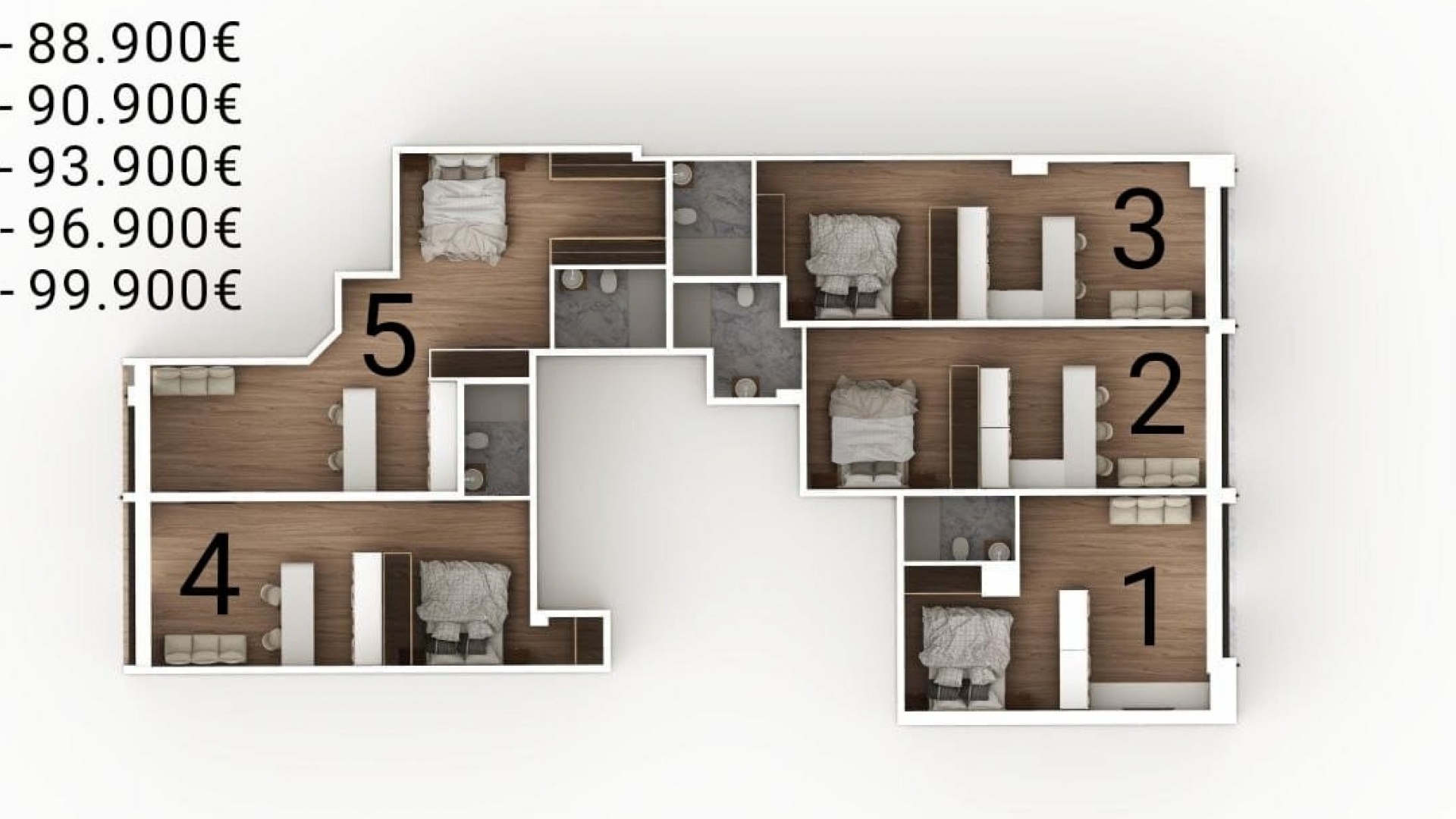 Nieuw gebouw - Appartement - Torrevieja - La Mata