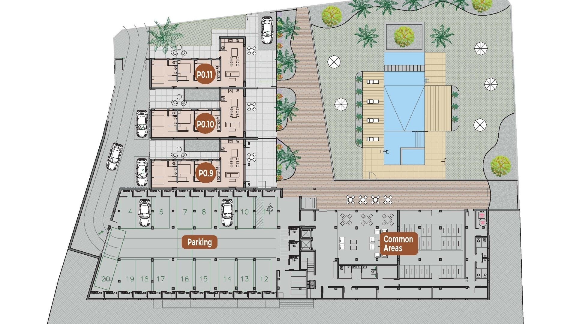 Nieuw gebouw - Appartement - Torrevieja - Los Frutales