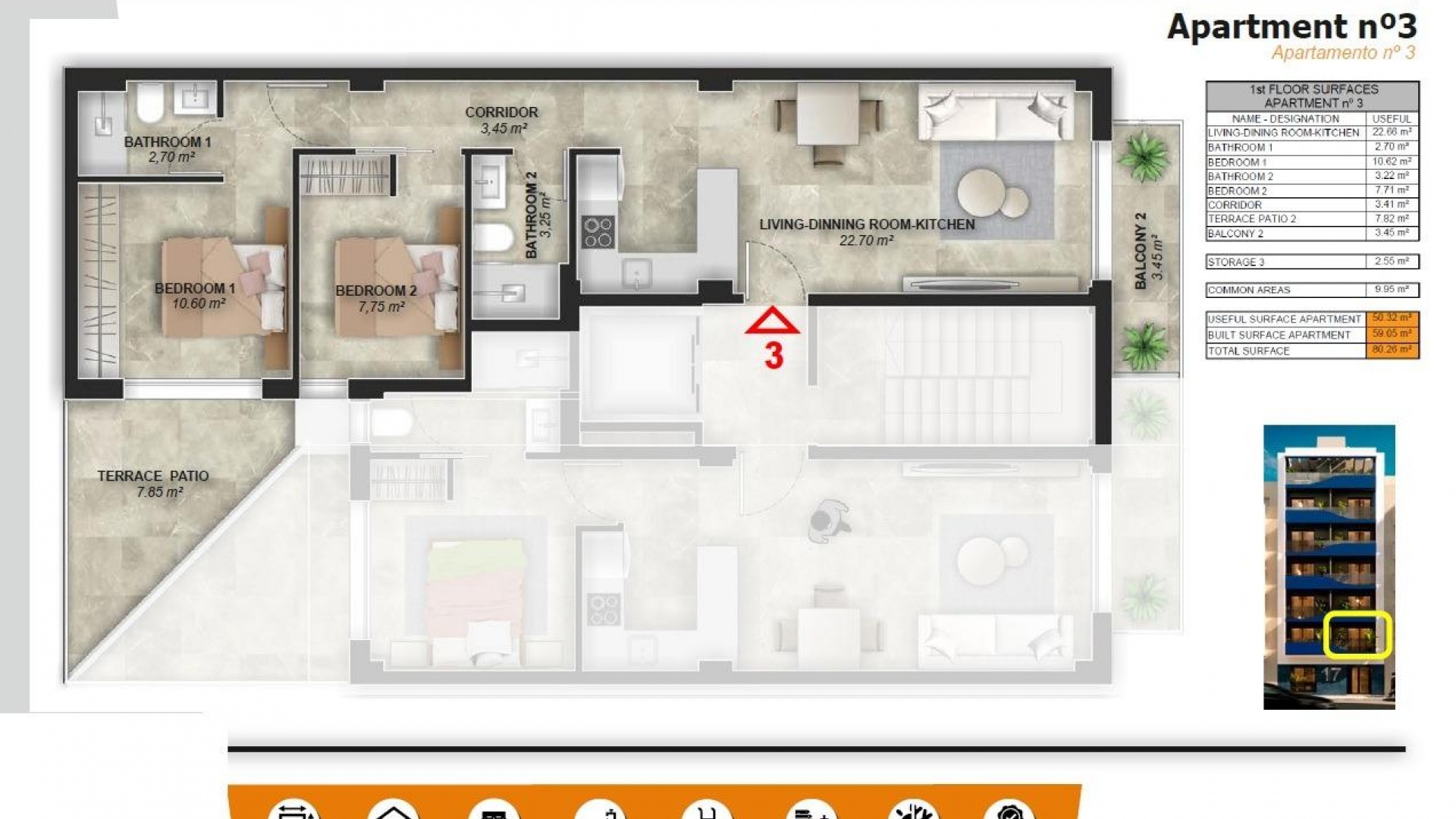 Nieuw gebouw - Appartement - Torrevieja - Playa del Acequión