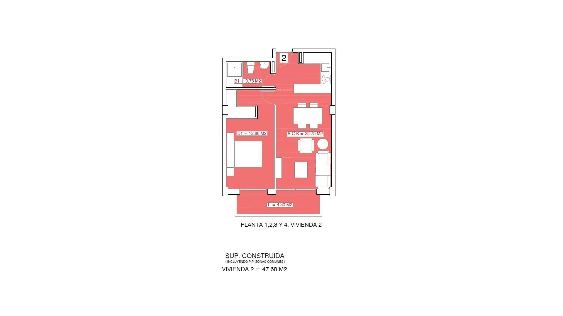 Nieuw gebouw - Appartement - Torrevieja - Playa El Acequión
