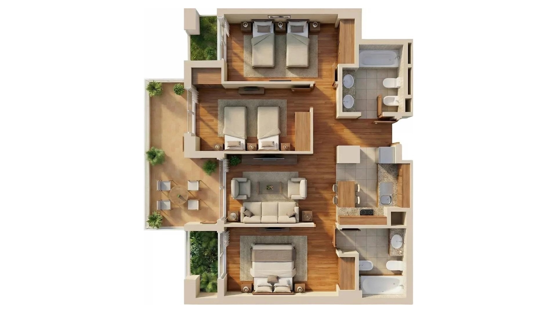 Nieuw gebouw - Appartement - Vera - Puerto del Rey