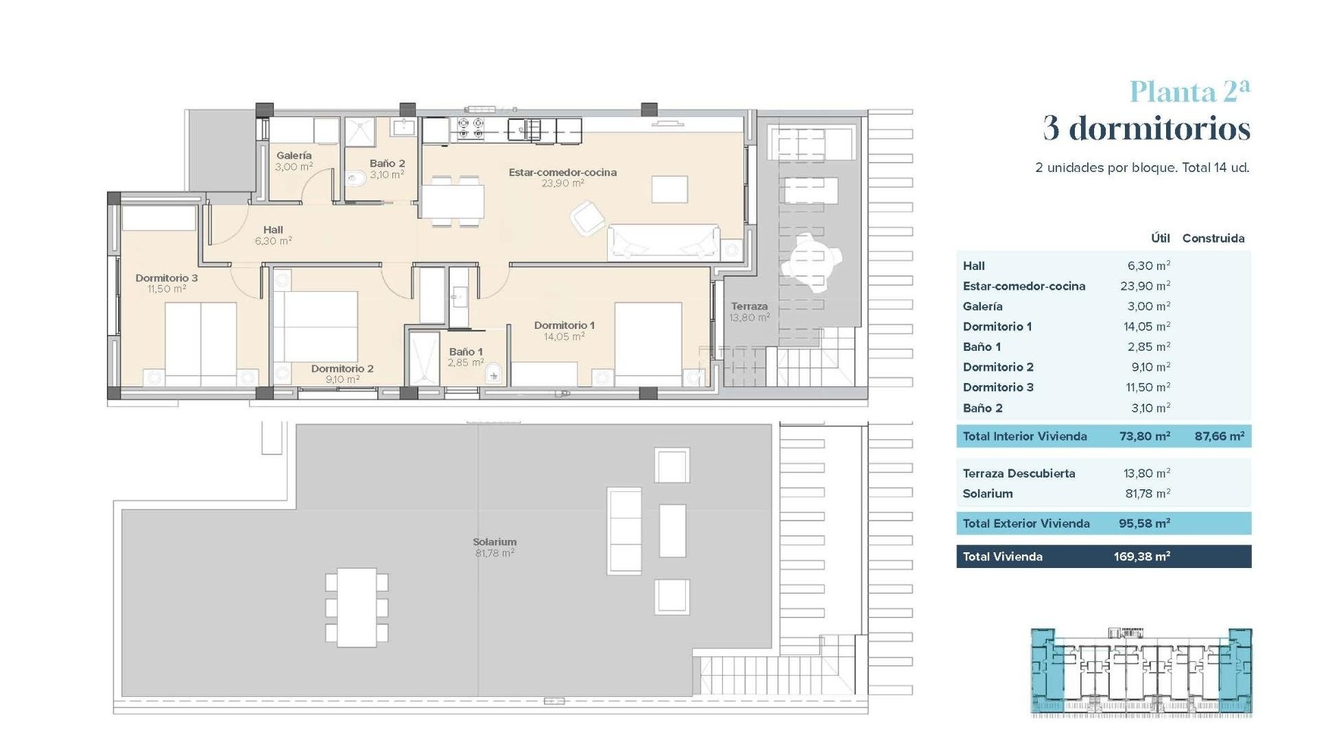 Nieuw gebouw - Appartement - Vera - Vera Playa