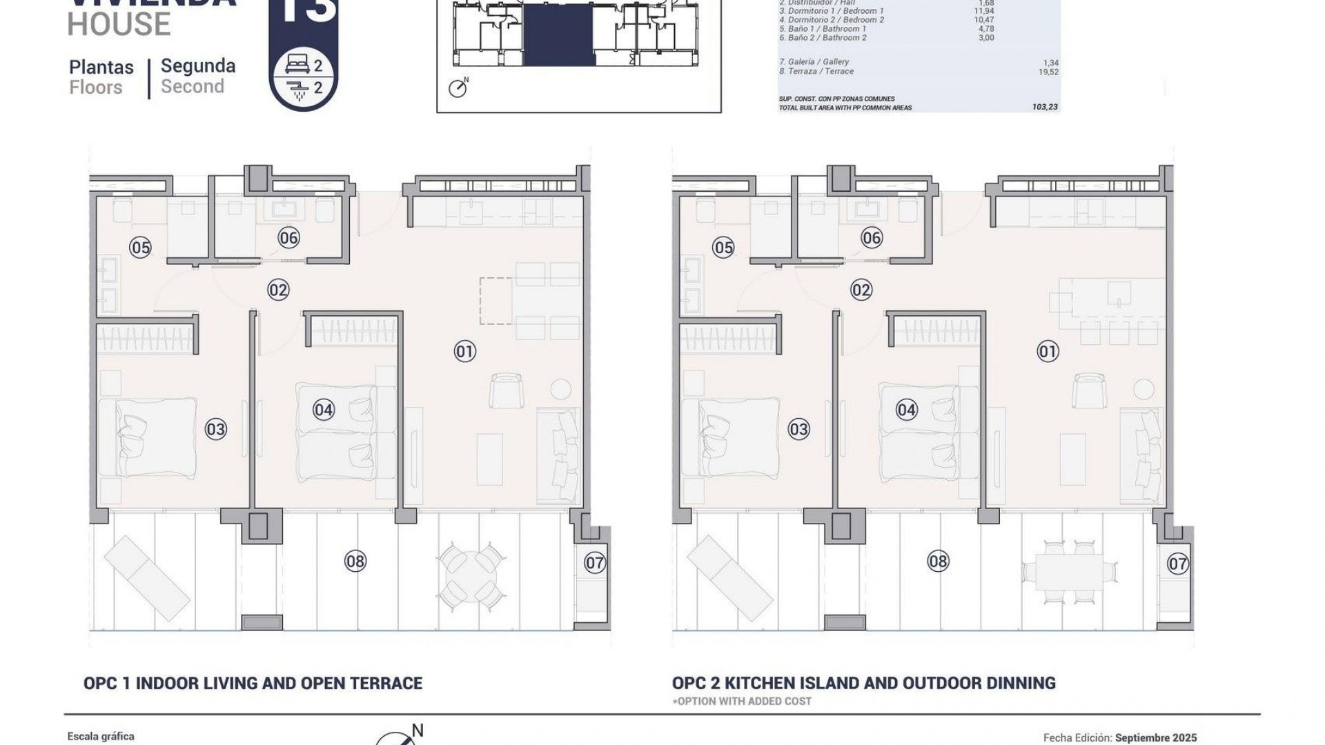 Nieuw gebouw - Appartement - Villajoyosa - Puntes del Moro