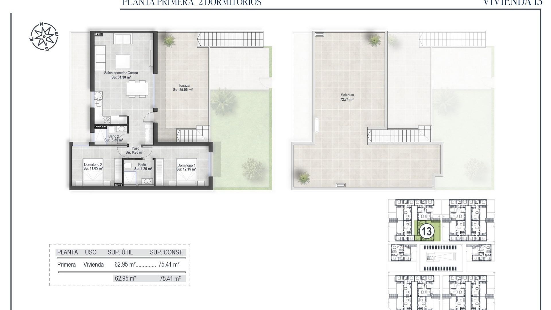 Nieuw gebouw - Bungalow - Alhama De Murcia - Condado De Alhama