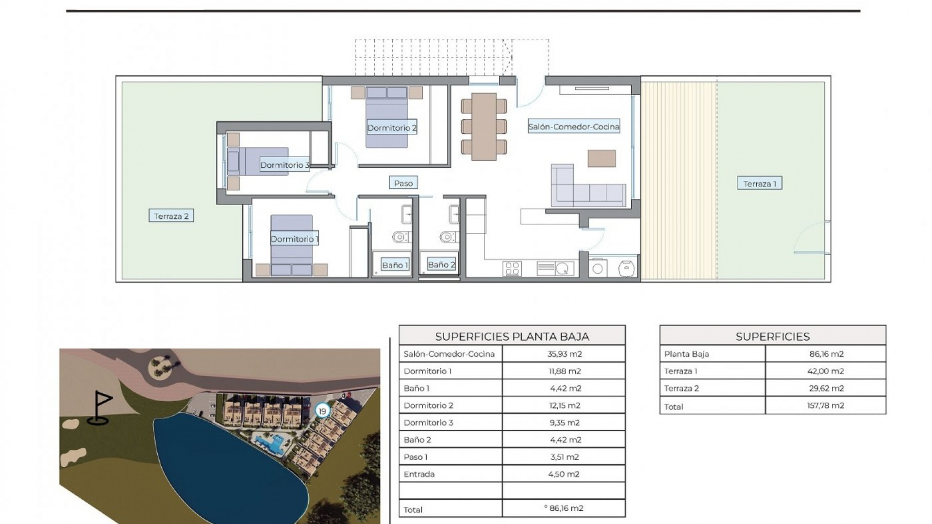 Nieuw gebouw - Bungalow - Finestrat - Sector 13