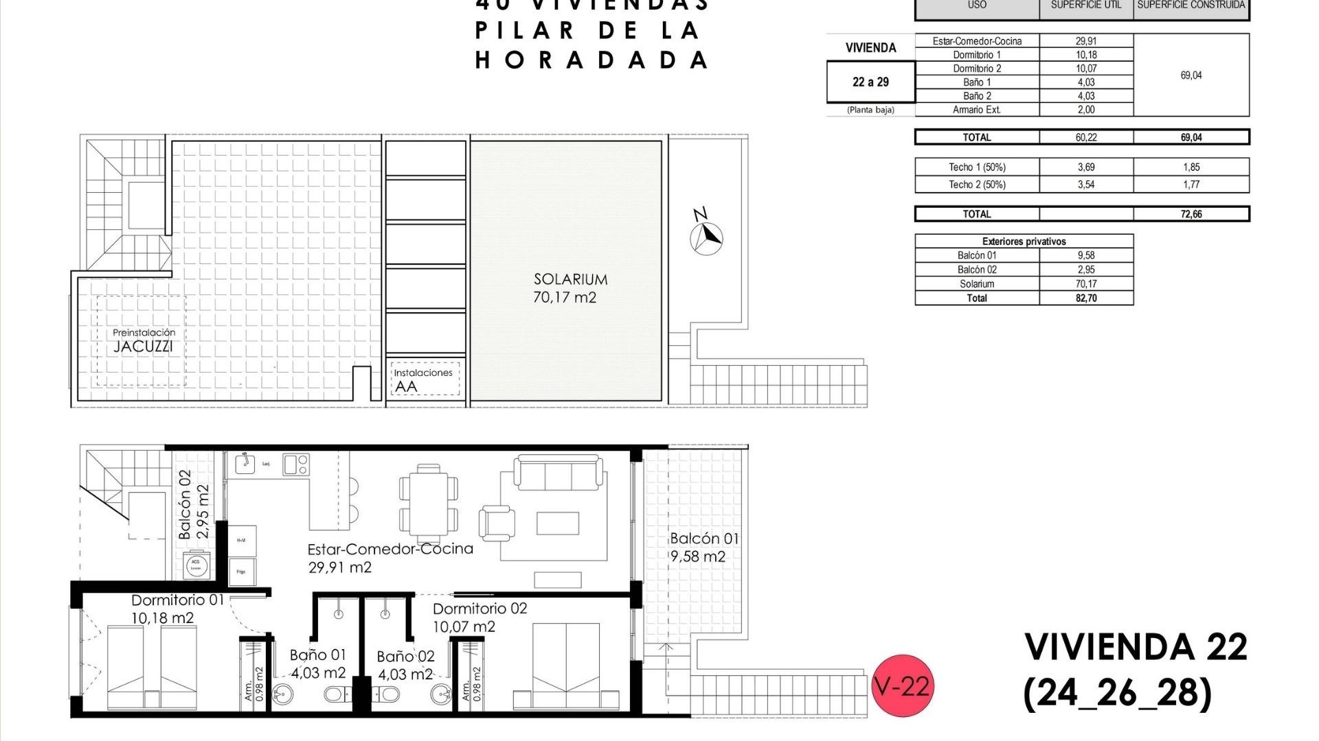 Nieuw gebouw - Bungalow - Pilar de la Horadada - pueblo