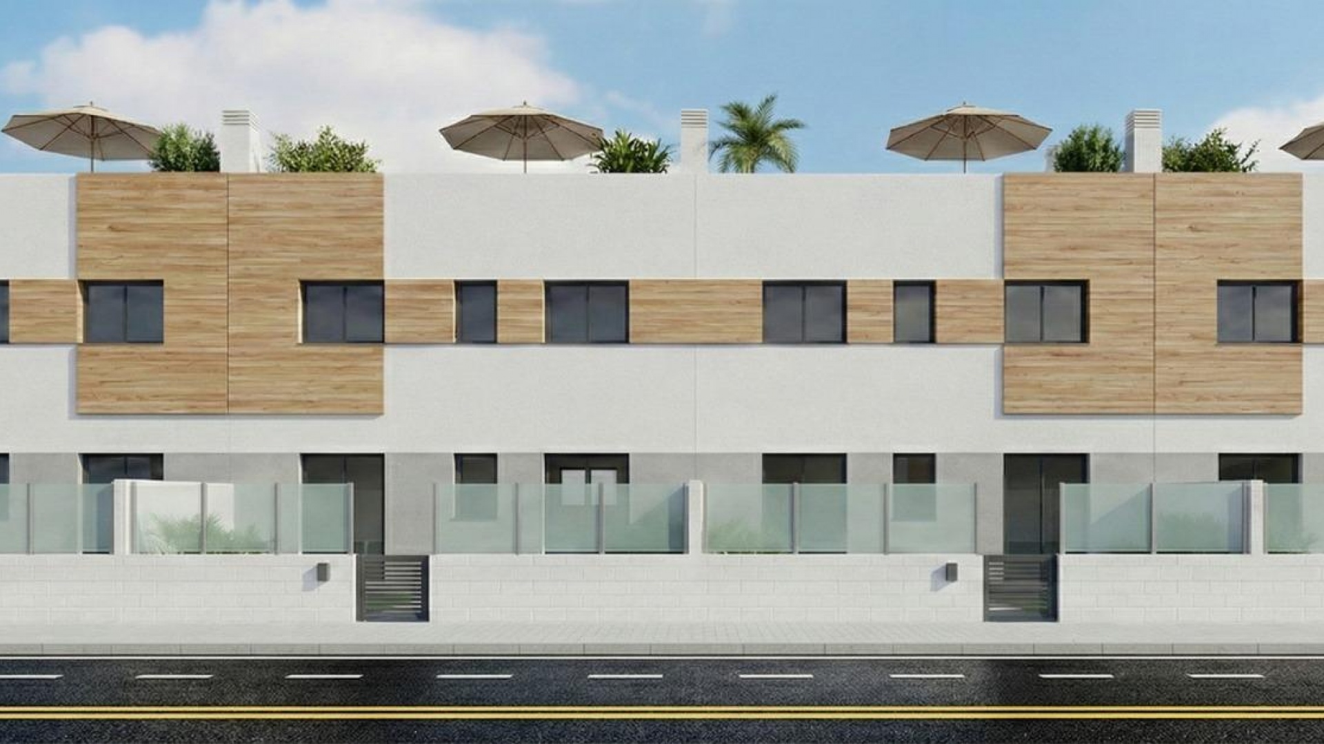 Nieuw gebouw - Bungalow - San Javier - pueblo