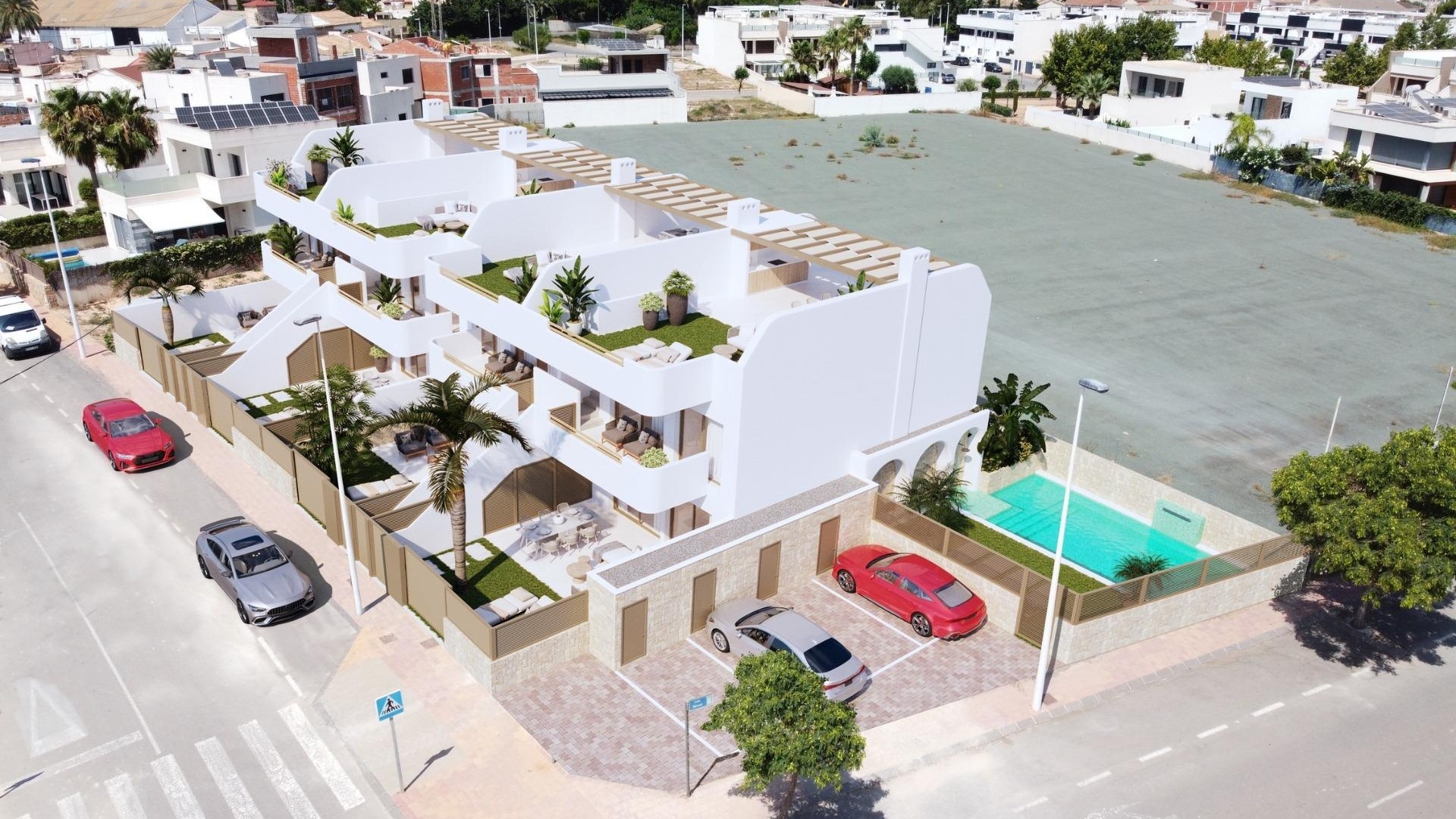 Nieuw gebouw - Bungalow - San Pedro del Pinatar - Los Cuarteros