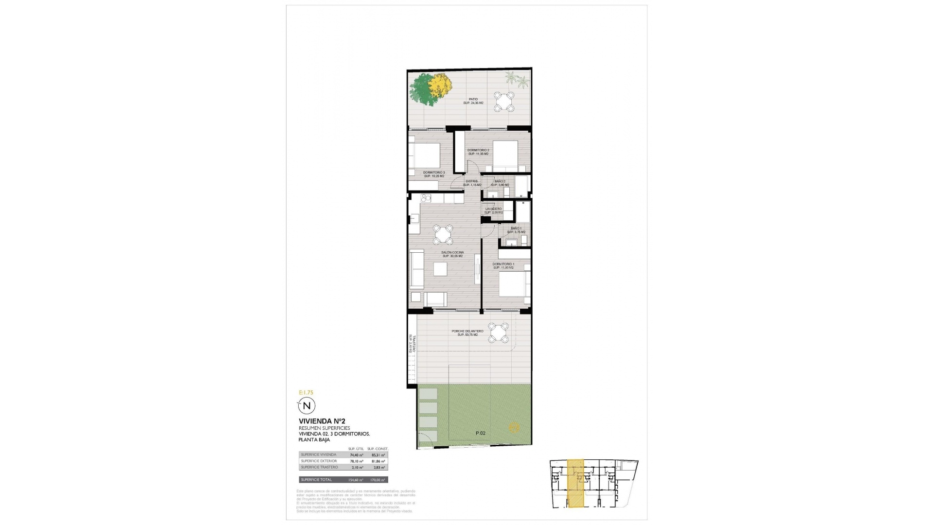Nieuw gebouw - Bungalow - San Pedro del Pinatar - Los Cuarteros