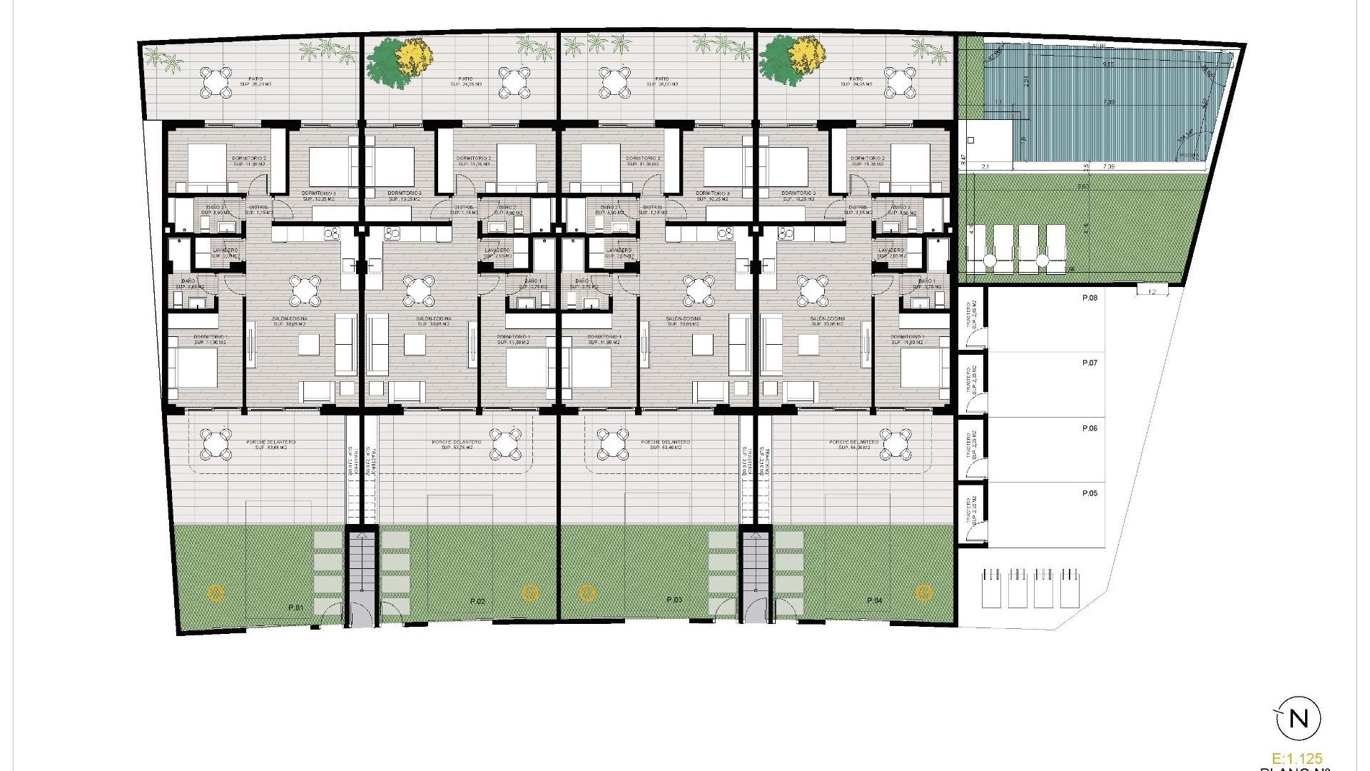 Nieuw gebouw - Bungalow - San Pedro del Pinatar - Los Cuarteros