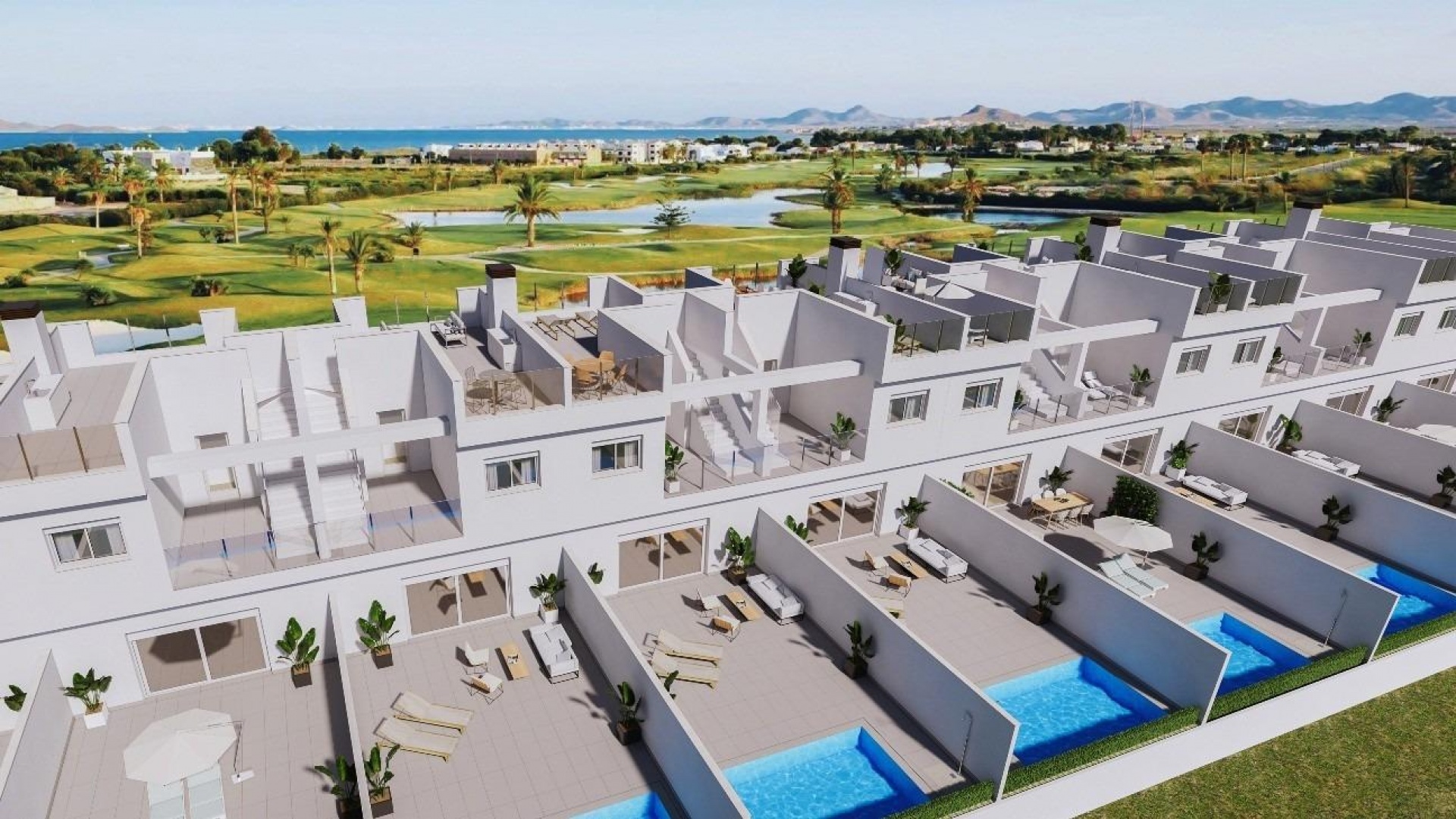 Nieuw gebouw - Herenhuis - Los Alcazares - Serena Golf