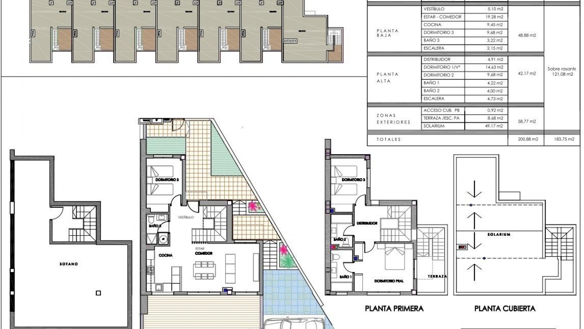 Nieuw gebouw - Herenhuis - Monforte Del Cid - Alenda Golf