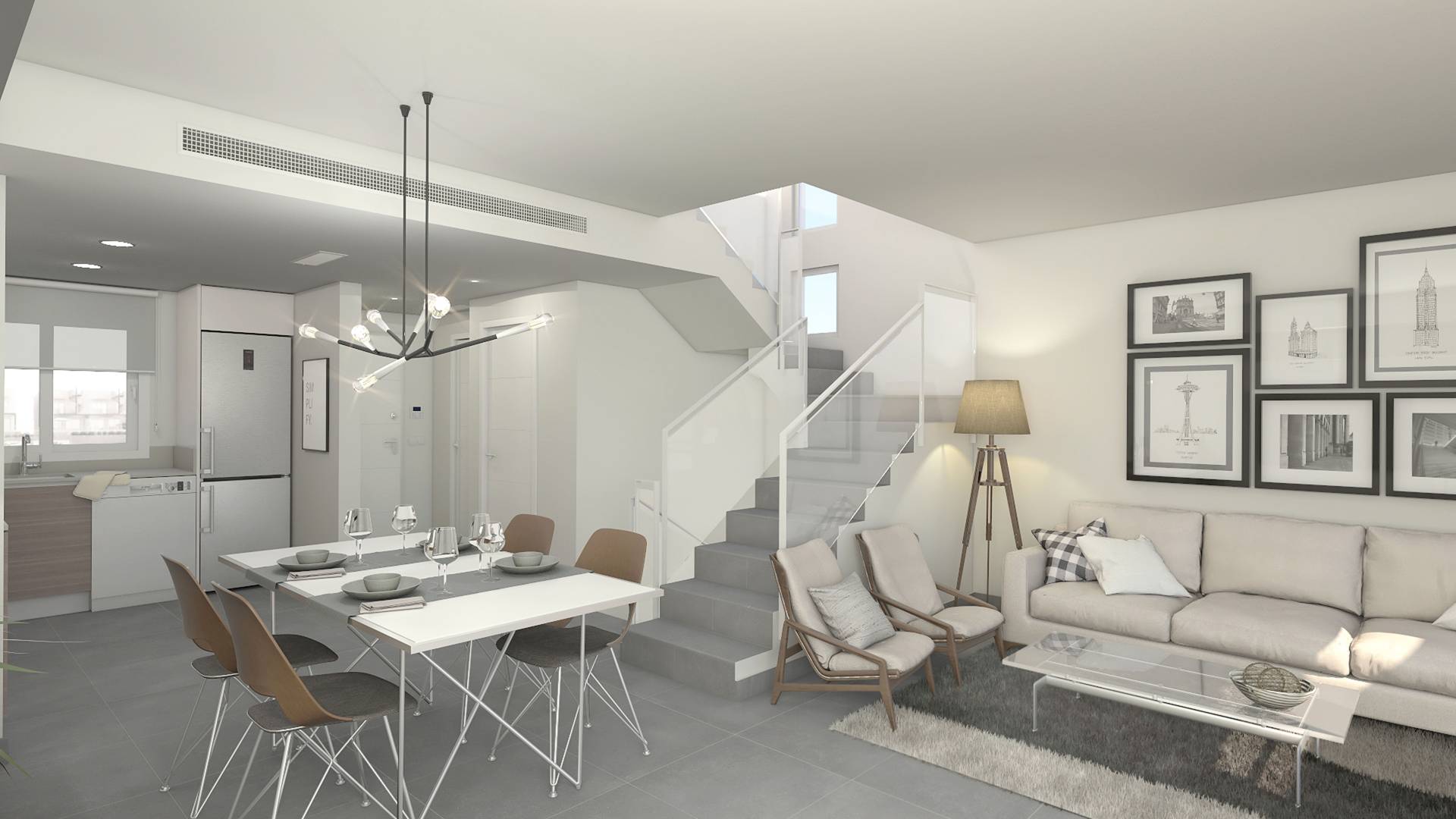 Nieuw gebouw - Herenhuis - Monforte Del Cid - Res. Kiruna Hills