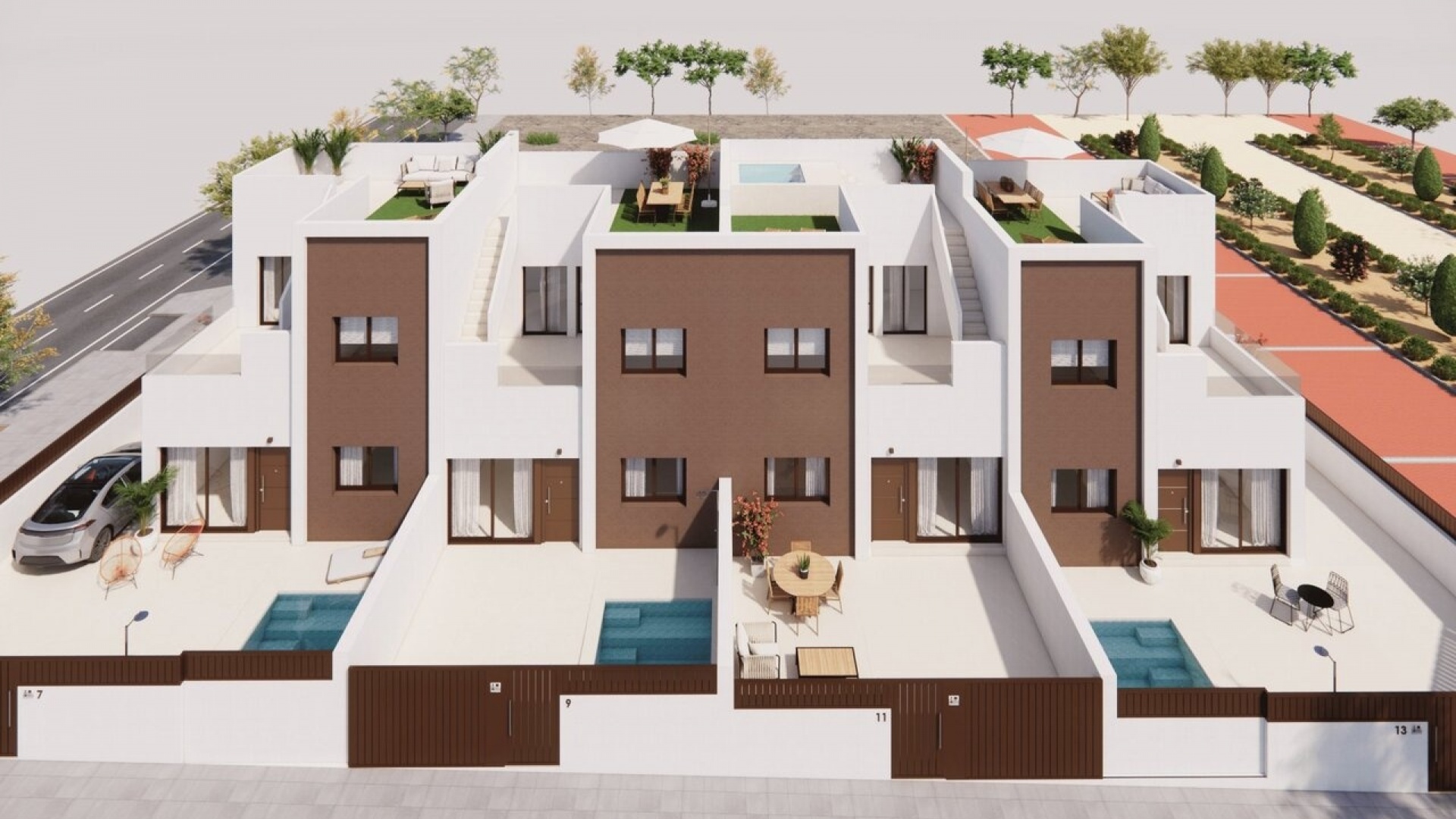 Nieuw gebouw - Herenhuis - Pilar de la Horadada