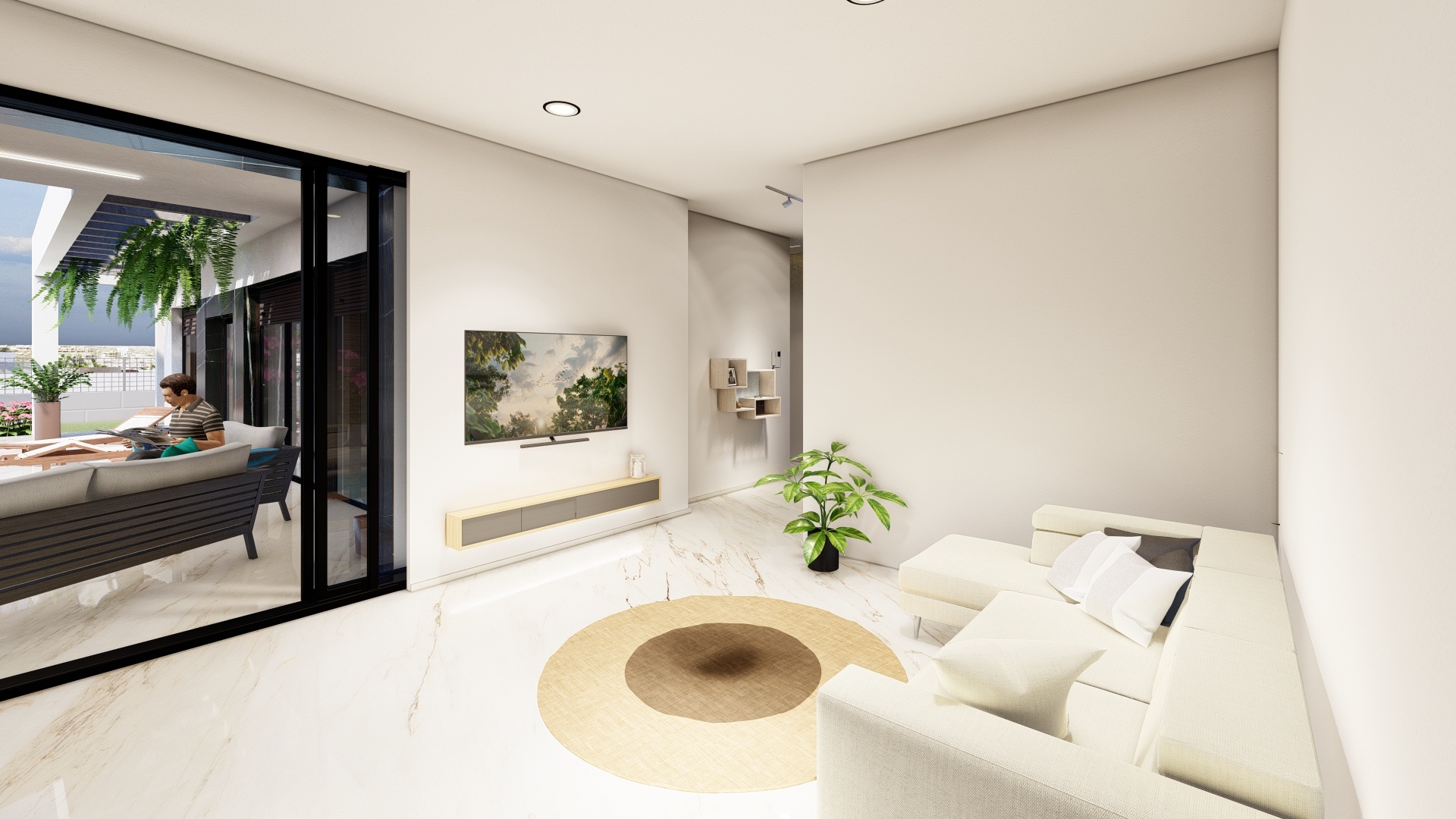 Nieuw gebouw - Villa - Algorfa - La Finca Golf Resort