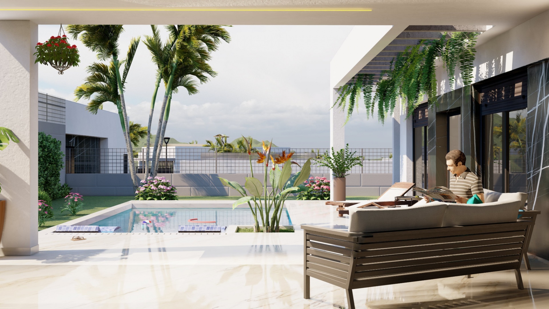 Nieuw gebouw - Villa - Algorfa - La Finca Golf Resort