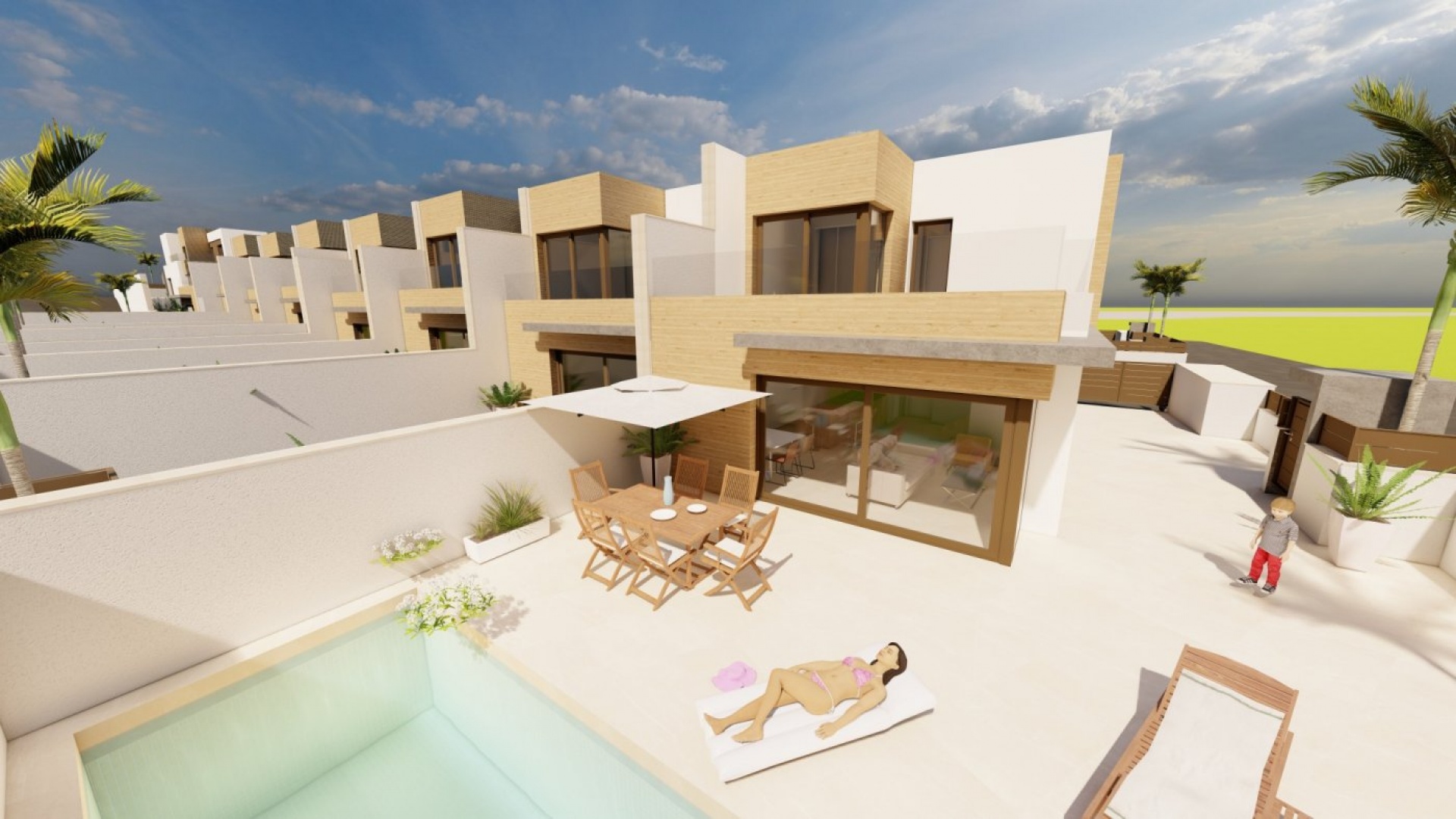 Nieuw gebouw - Villa - Algorfa - La Finca Golf